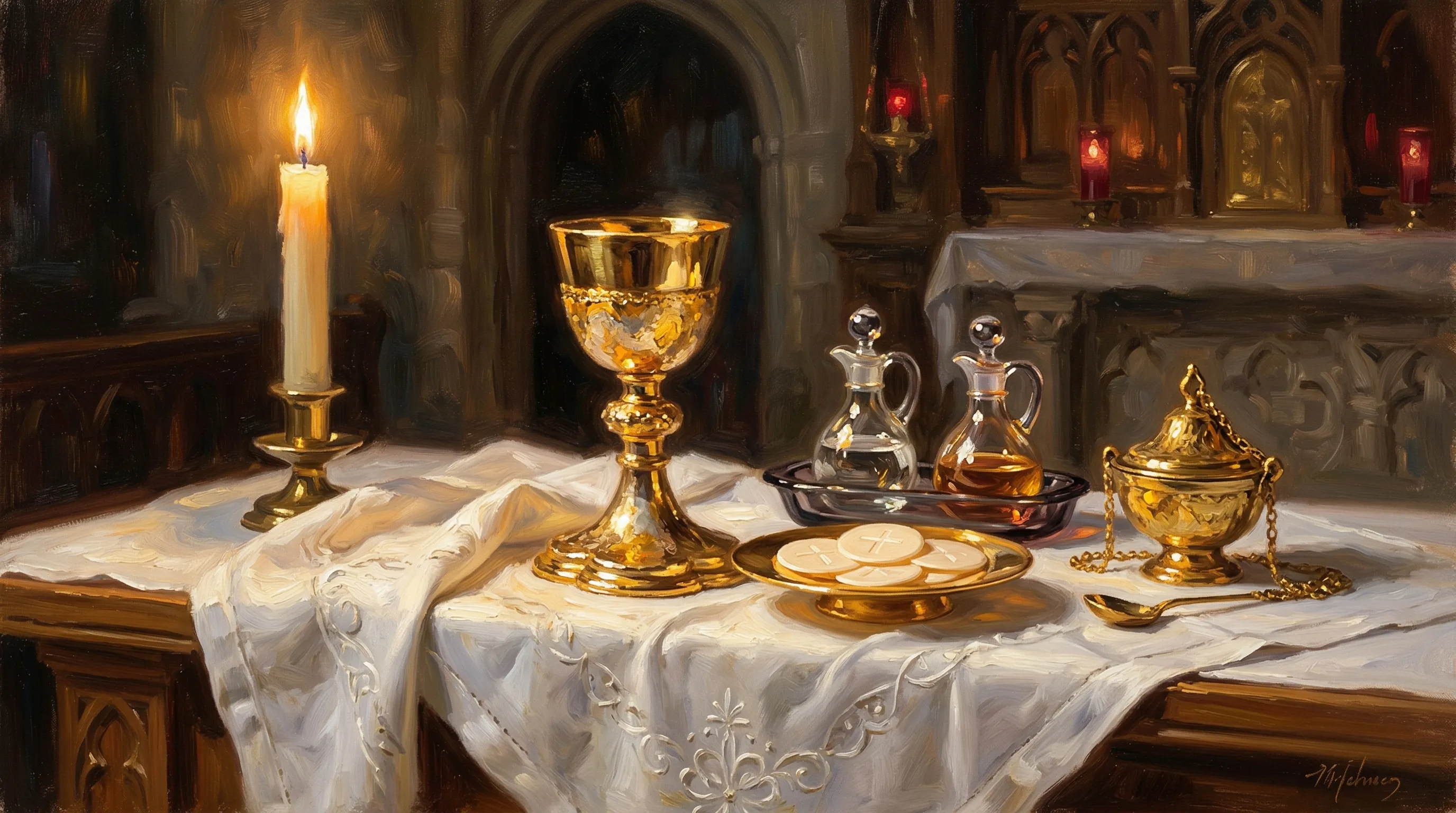 Die wichtigsten liturgischen Gegenstände